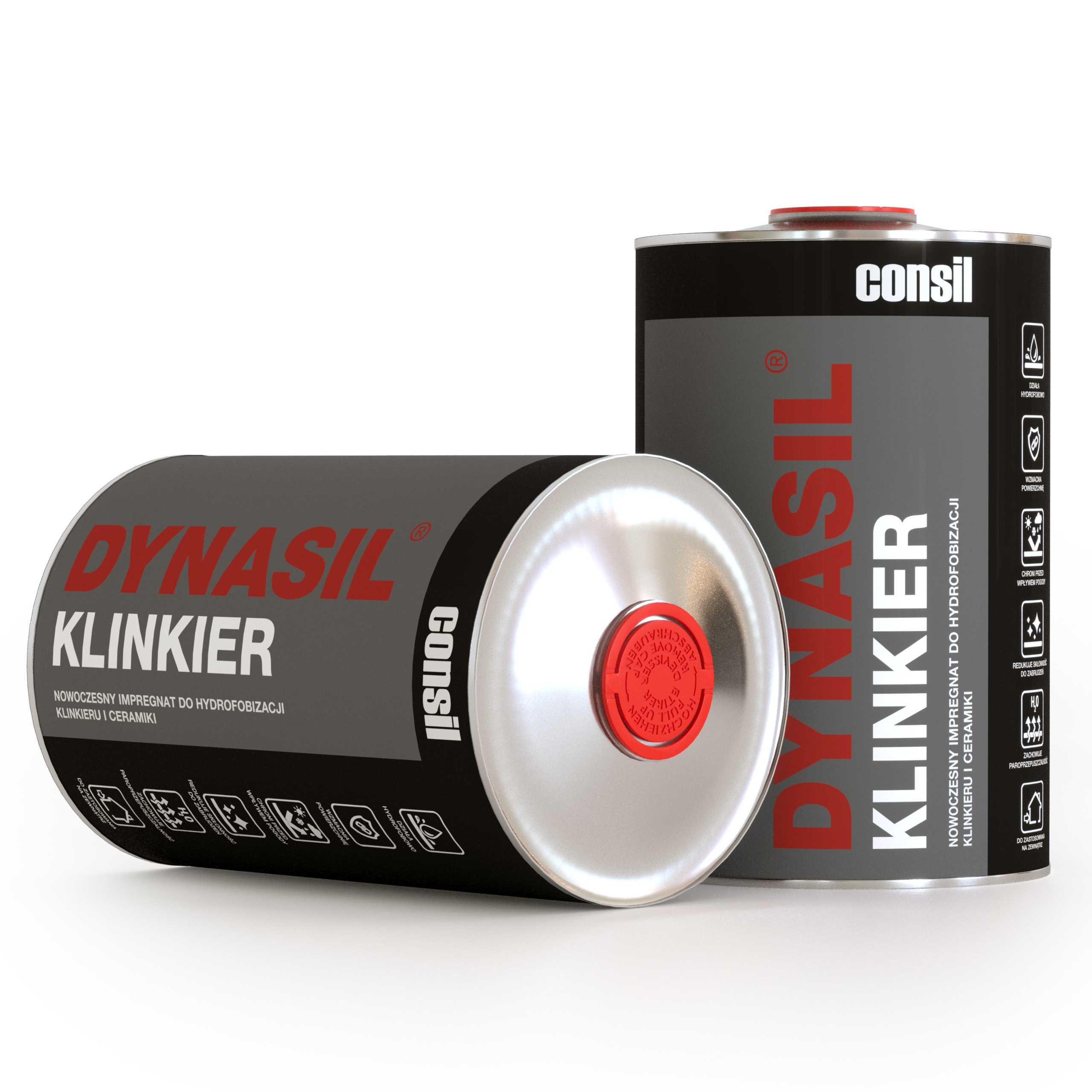 DYNASIL KLINKIER 1L - Impregnat do klinkieru cegły Pojemność 1 l