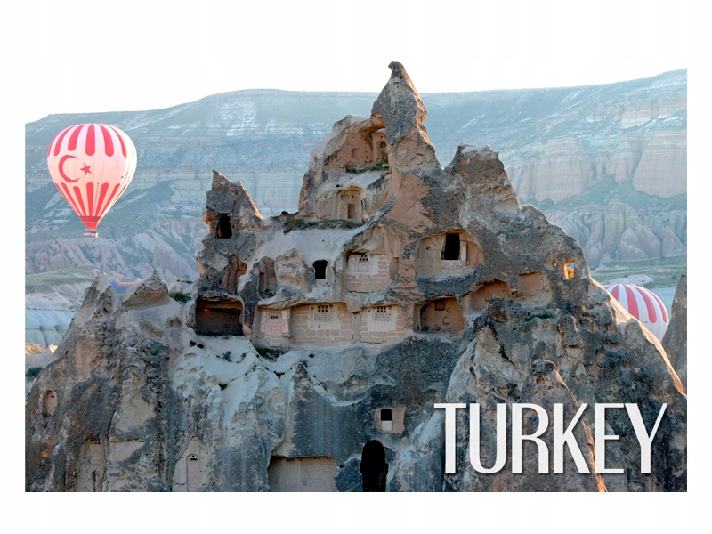 

Turcja Kapadocja Krajobraz Magnes na lodówkę