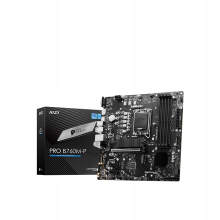 Msi Pro B760M-P Rodzina procesorów Intel Gniazdo procesora LGA1700