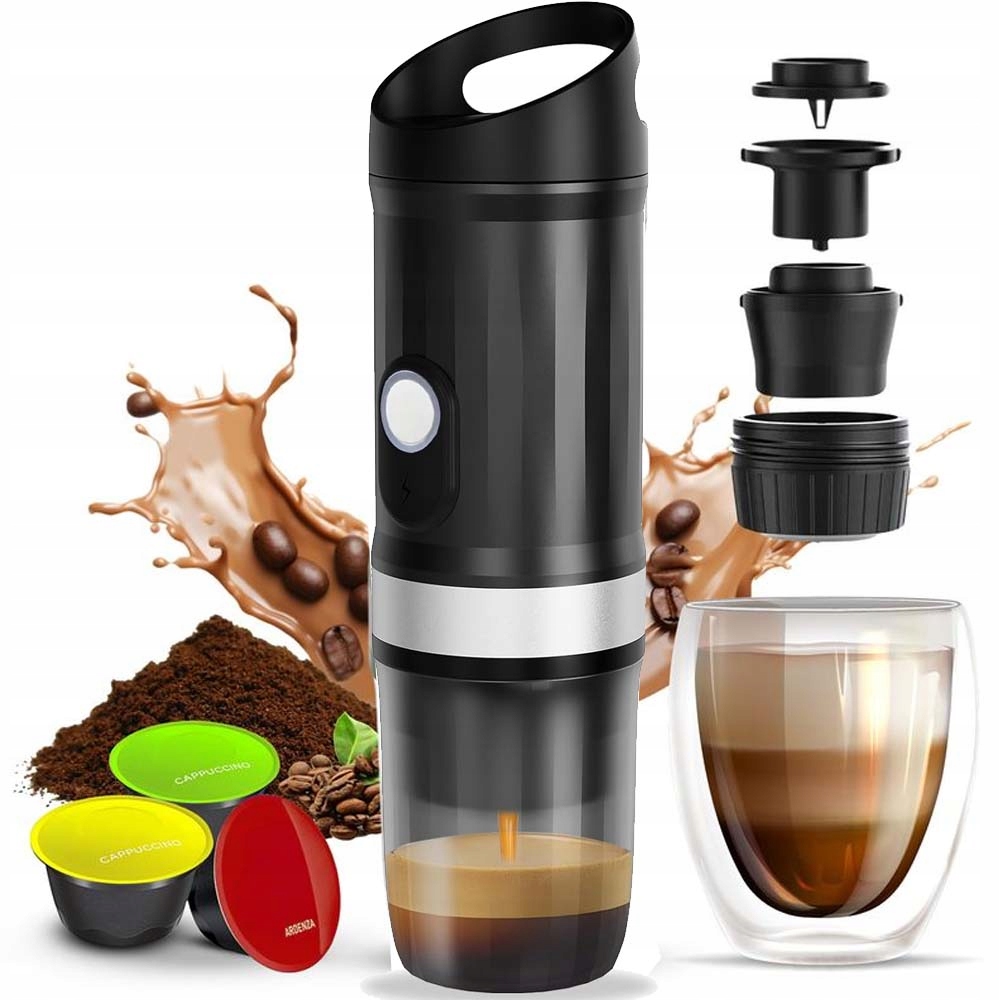 Přenosný Bezdrátový Kávovar 100 ML Pro Cestování Za Studena I Za Tepla