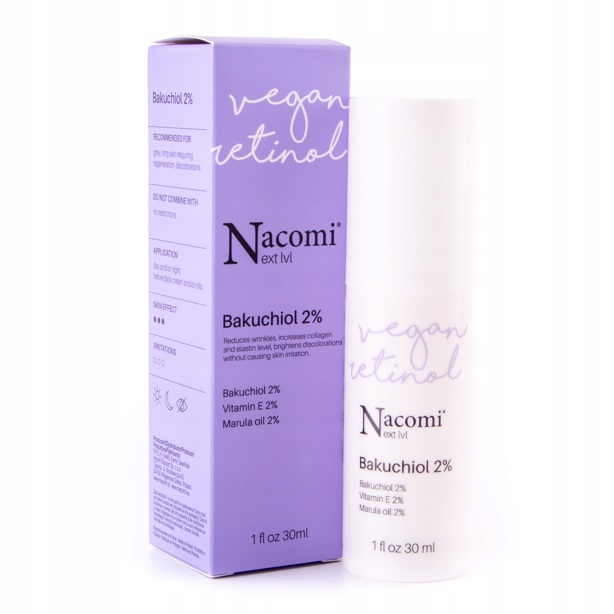 

Nacomi Next Level Serum Bakuchiol 2% Bio-retinol