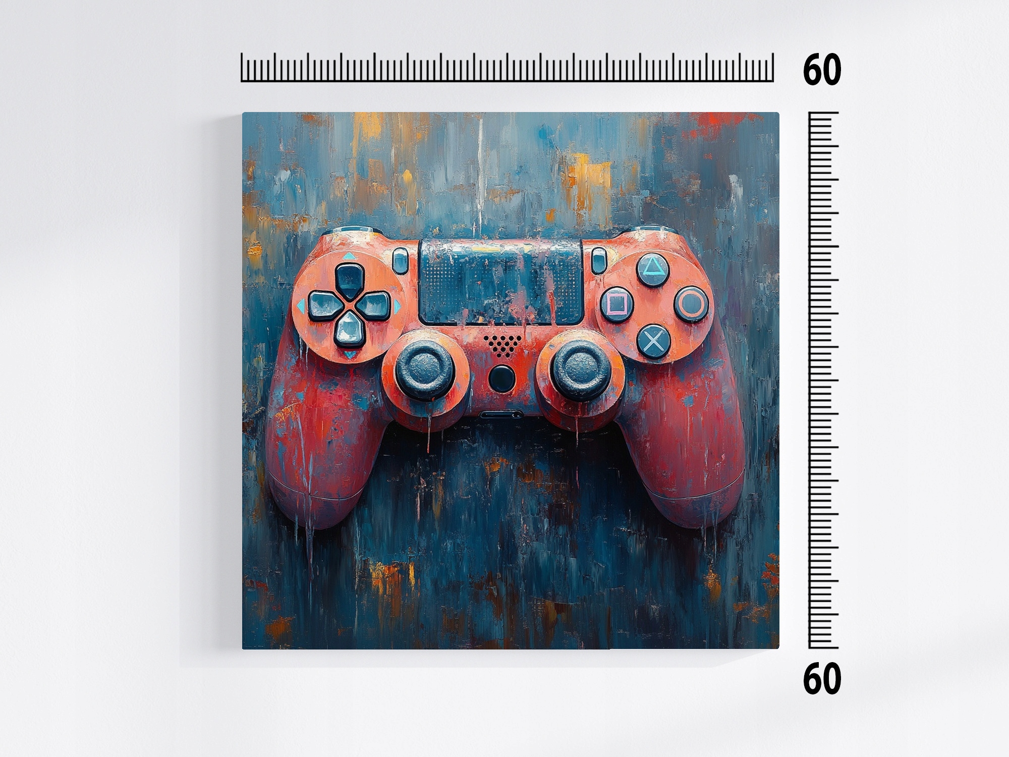 Obraz Na Plátně Canvas Gaming Hráč Hry Konzola Kontroler Gamepad 60x60