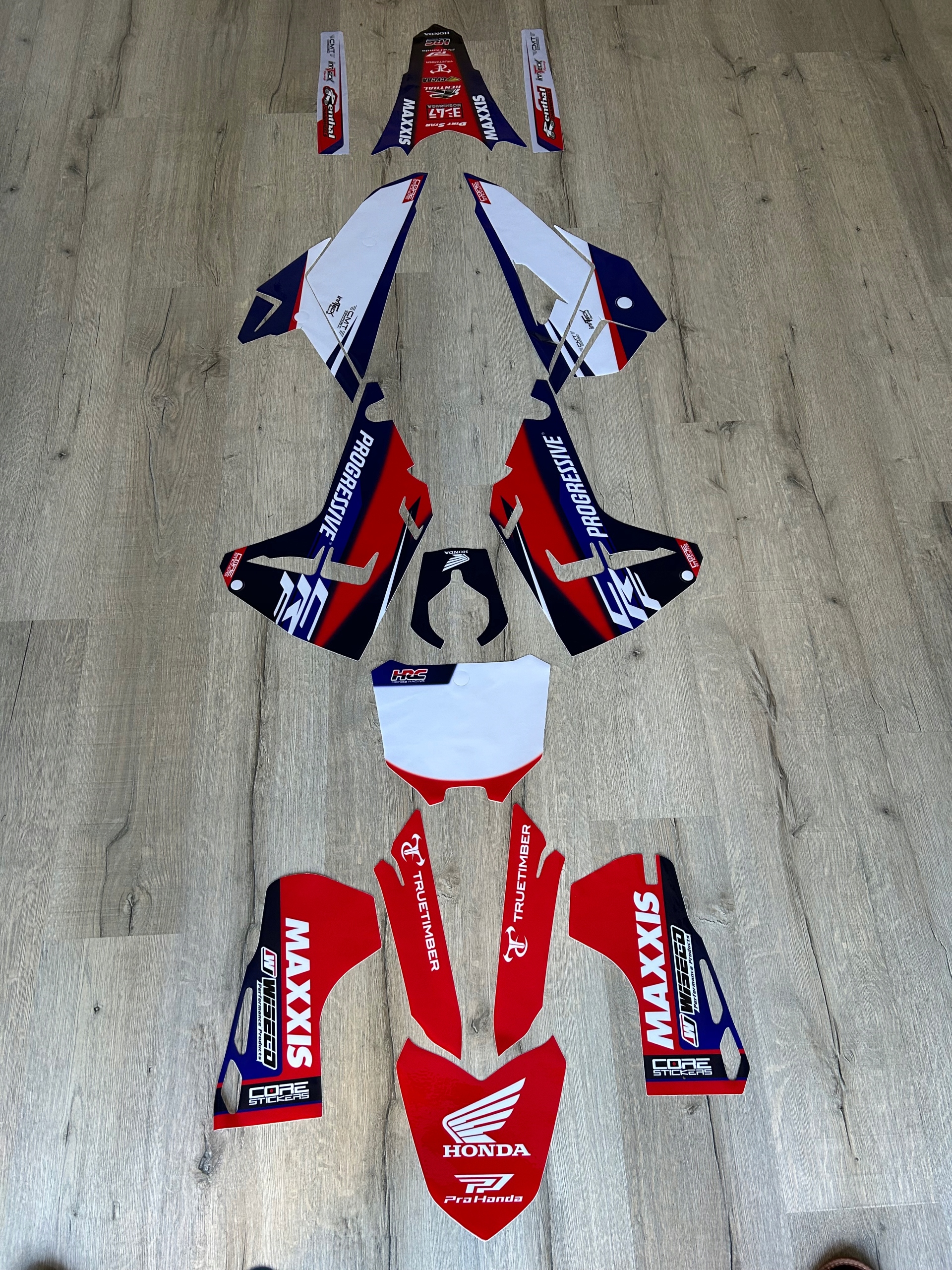 Honda Crf 250 450 R 25-26 Dýha Hrc z Italie Cubamoto