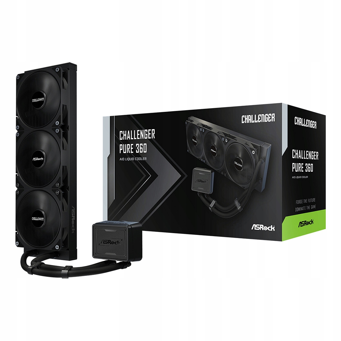 ASRock Challenger Pure 360 chłodzenie wodne 360 mm 3x120 mm