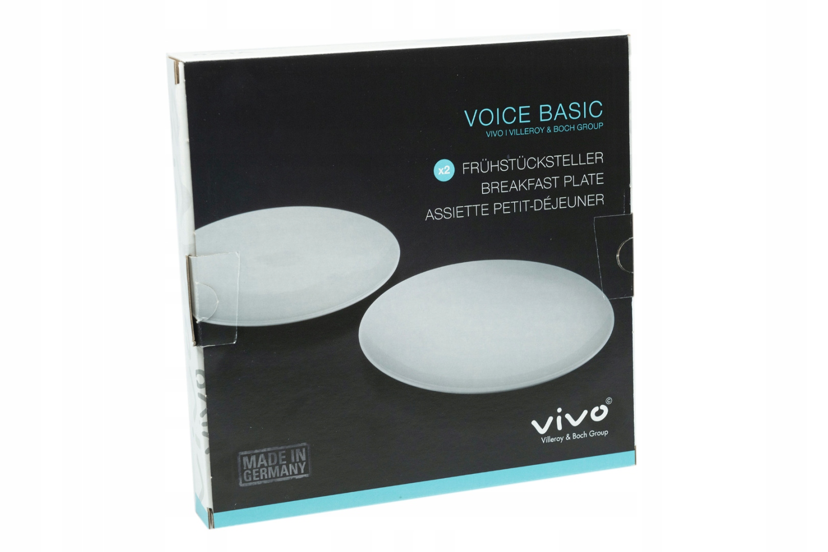 

Komplet 2 talerze deserowe Vivo boch 21 cm białe