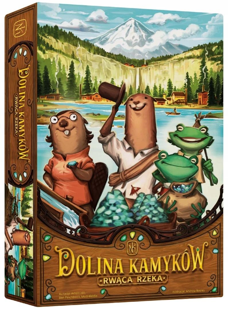 DOLINA KAMYKÓW - RWĄCA RZEKA ADAM HILL, BEN PINCHBACK, MATT RIDDLE