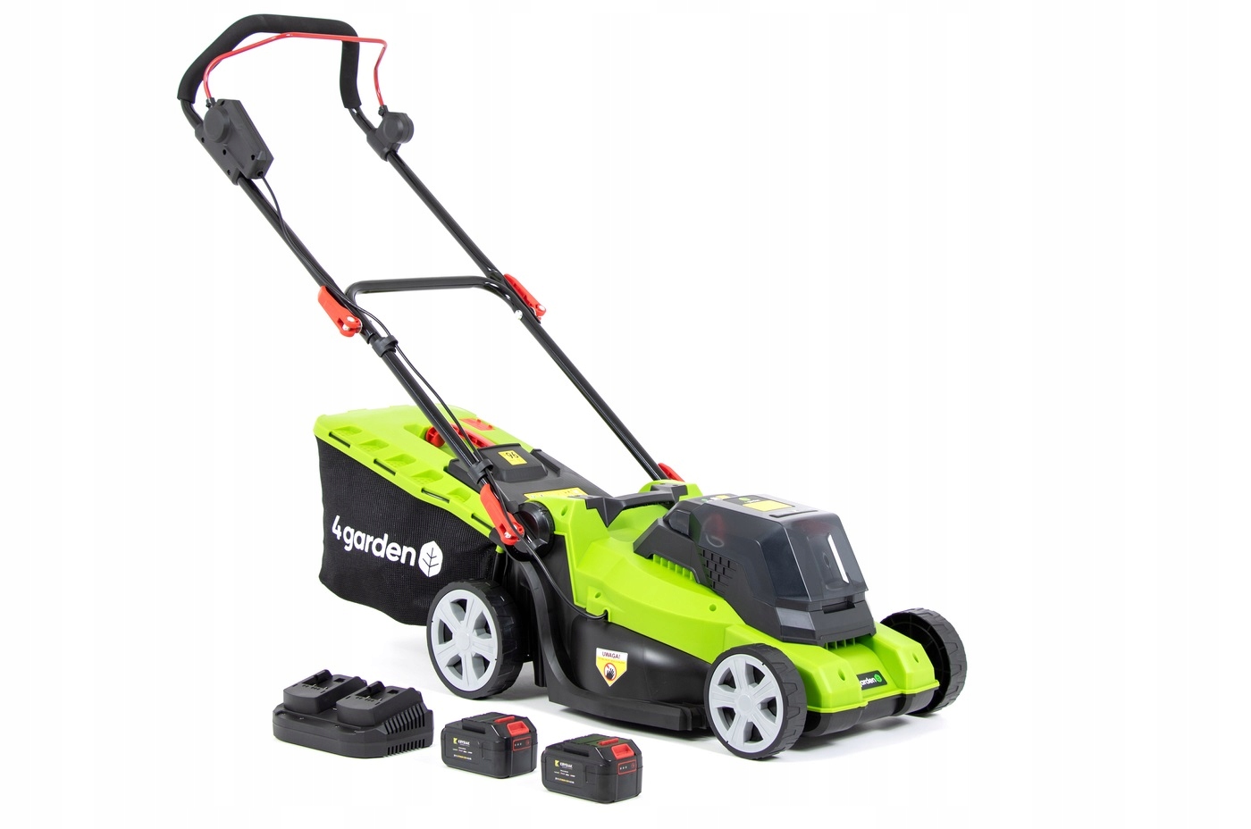 Kosiarka Akumulatorowa Silnik Indukcyjny Garden 40V 38cm 2AKU 4Ah Ładowarka