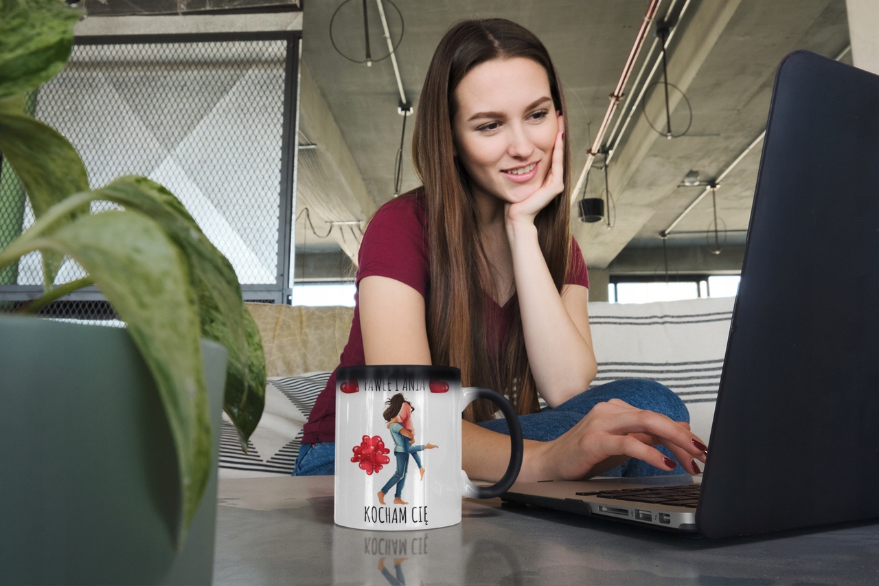 KUBEK MAGICZNY PERSONALIZOWANY NIEJ NIEGO Informacje dodatkowe z nadrukiem