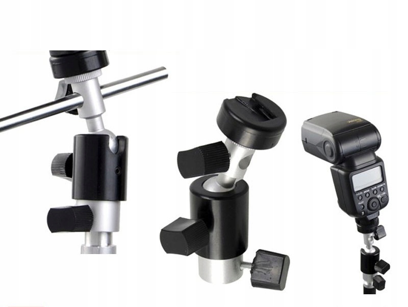 Uchwyt reporterski do lamp błyskowych typ E