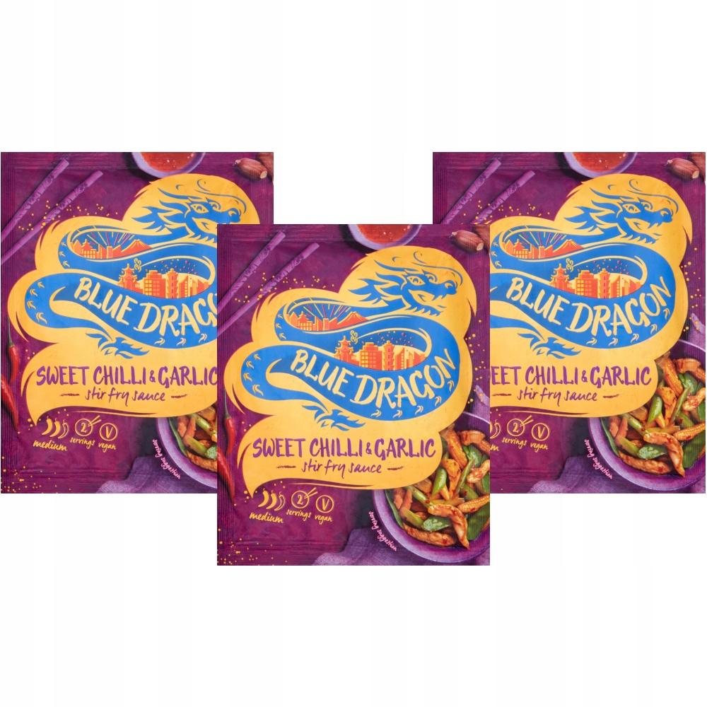 

Blue Dragon Sos słodkie chilli stir fry wok 3x120g