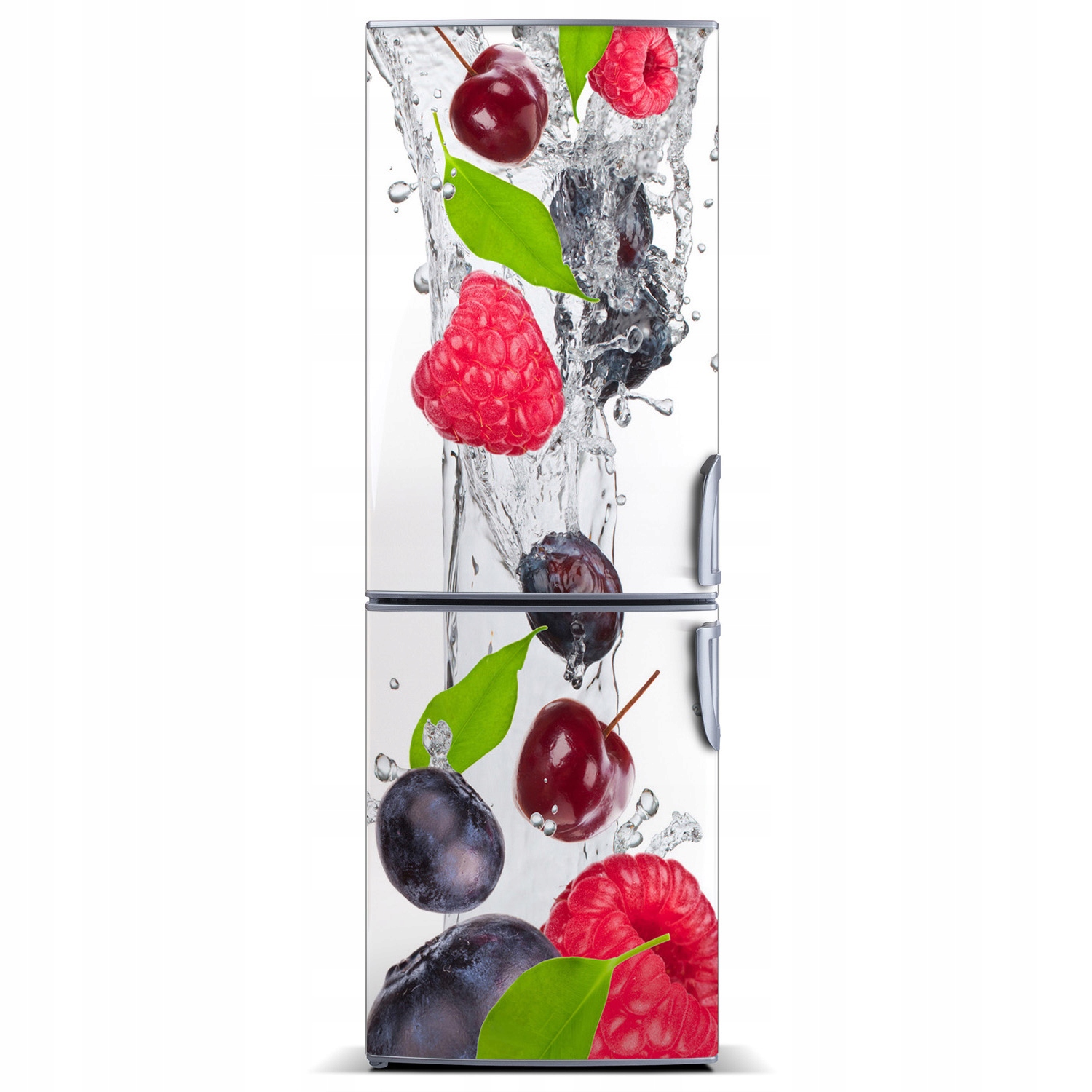 

Naklejka na lodówkę magnetyczna Owoce leśne 60x180