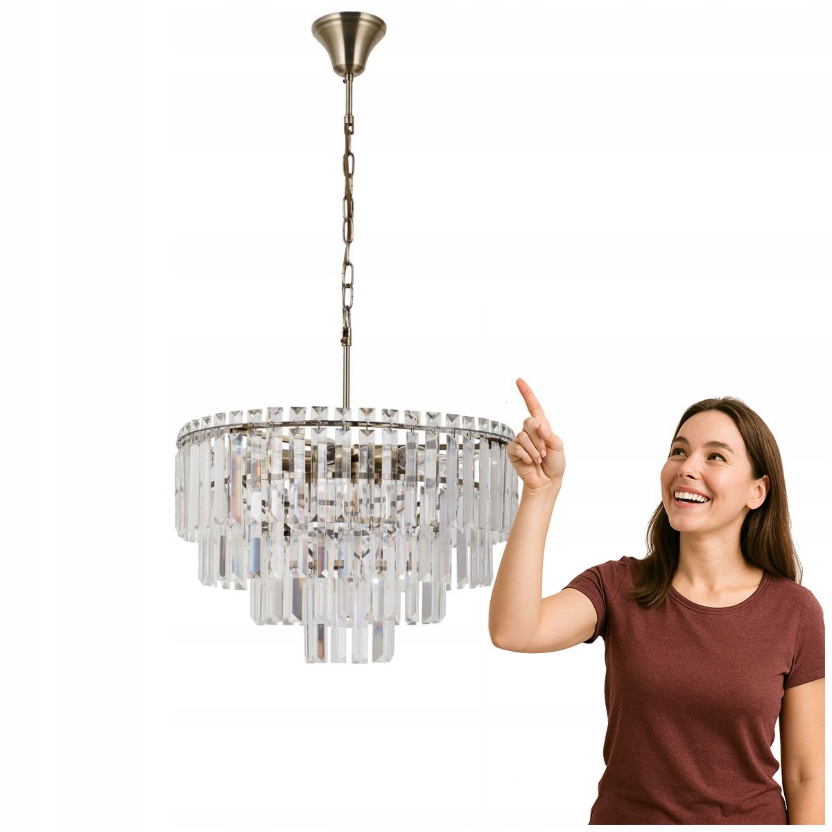 Závesná lampa Buena PND-22320-9-ABR Italux