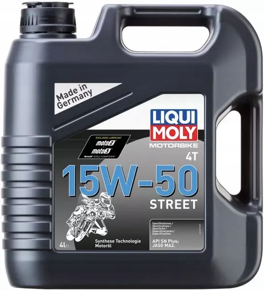Motocykel 4T 15 W-50 Street 4L 1689 Liqui