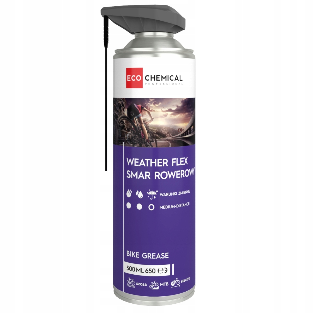 Ecochemical Smar Do Łańcucha Na Zmienne Warunki Pogodowe Weather Flex 500ml