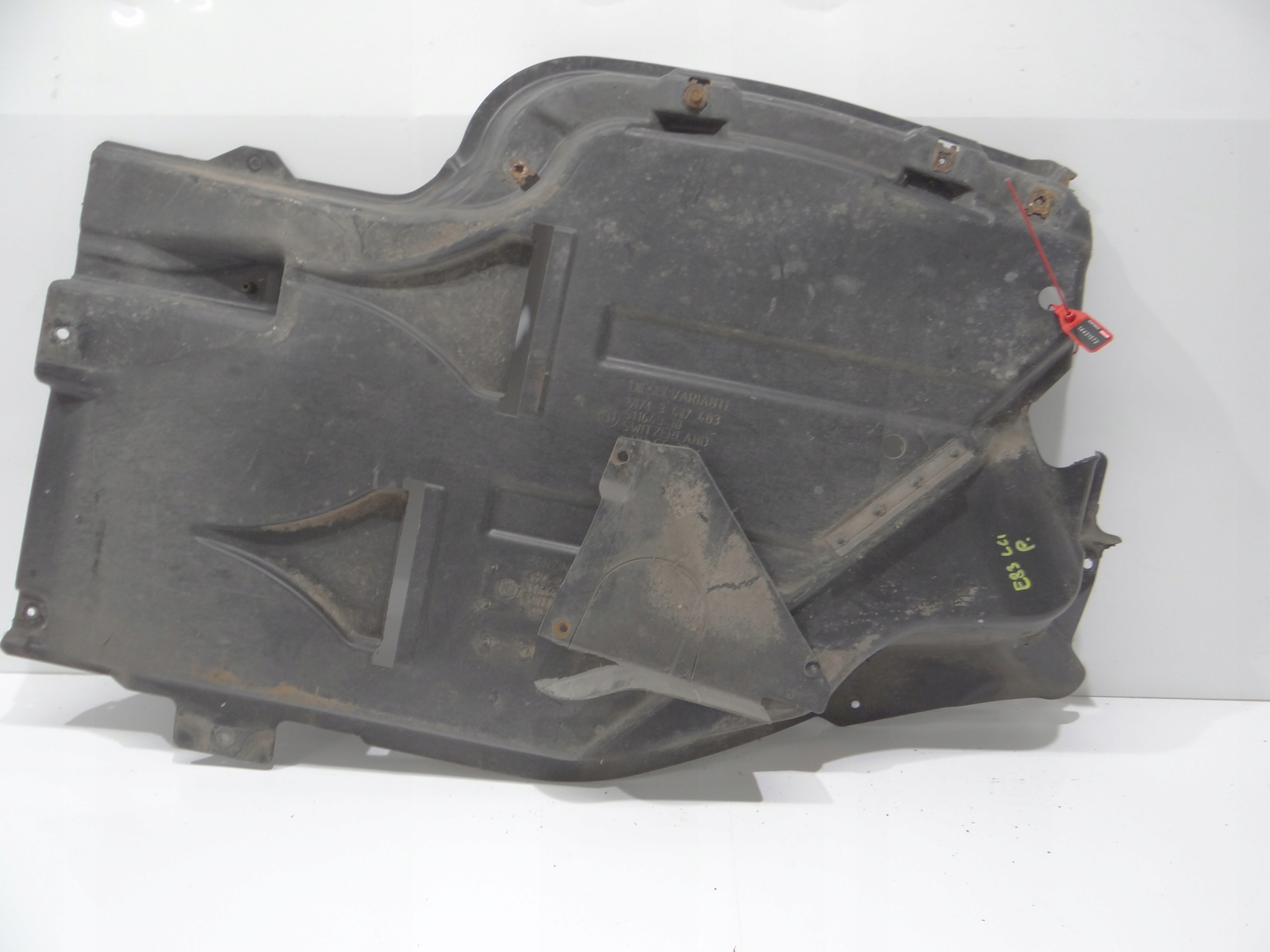 Blende Abdeckung Unterfahrschutz rechts BMW X3 E83 LCI 3417403