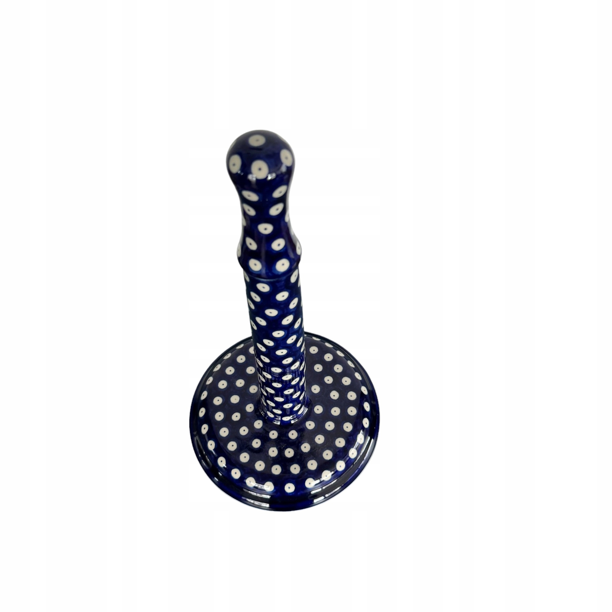 Stojak na ręcznik papierowy Kropka dek. 70A Ceramika Bolesławiec Rodzaj stojak