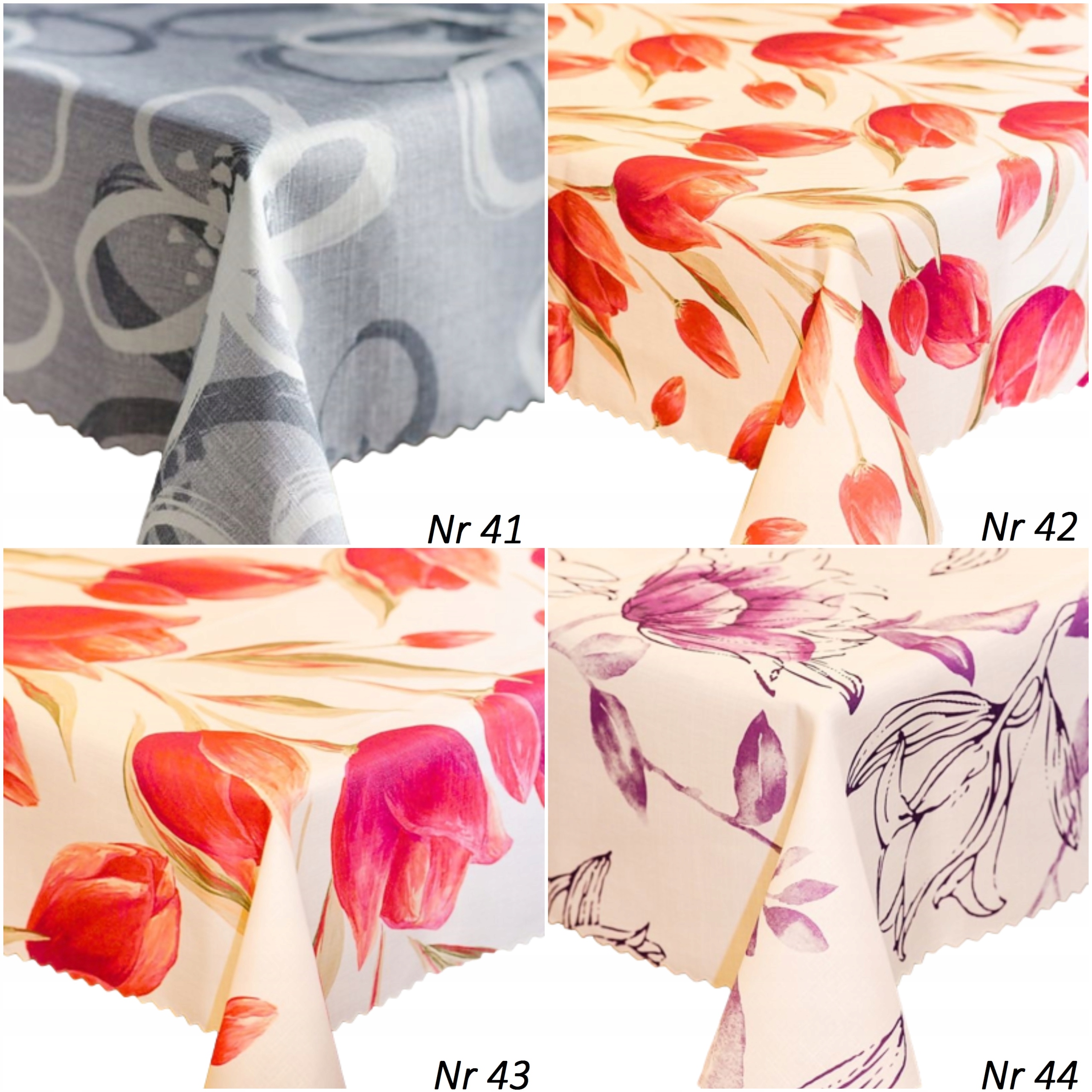 OBRUS PLAMOODPORNY 120x160 POLSKI RÓŹNE WZORY Nr Informacje dodatkowe plamoodporny