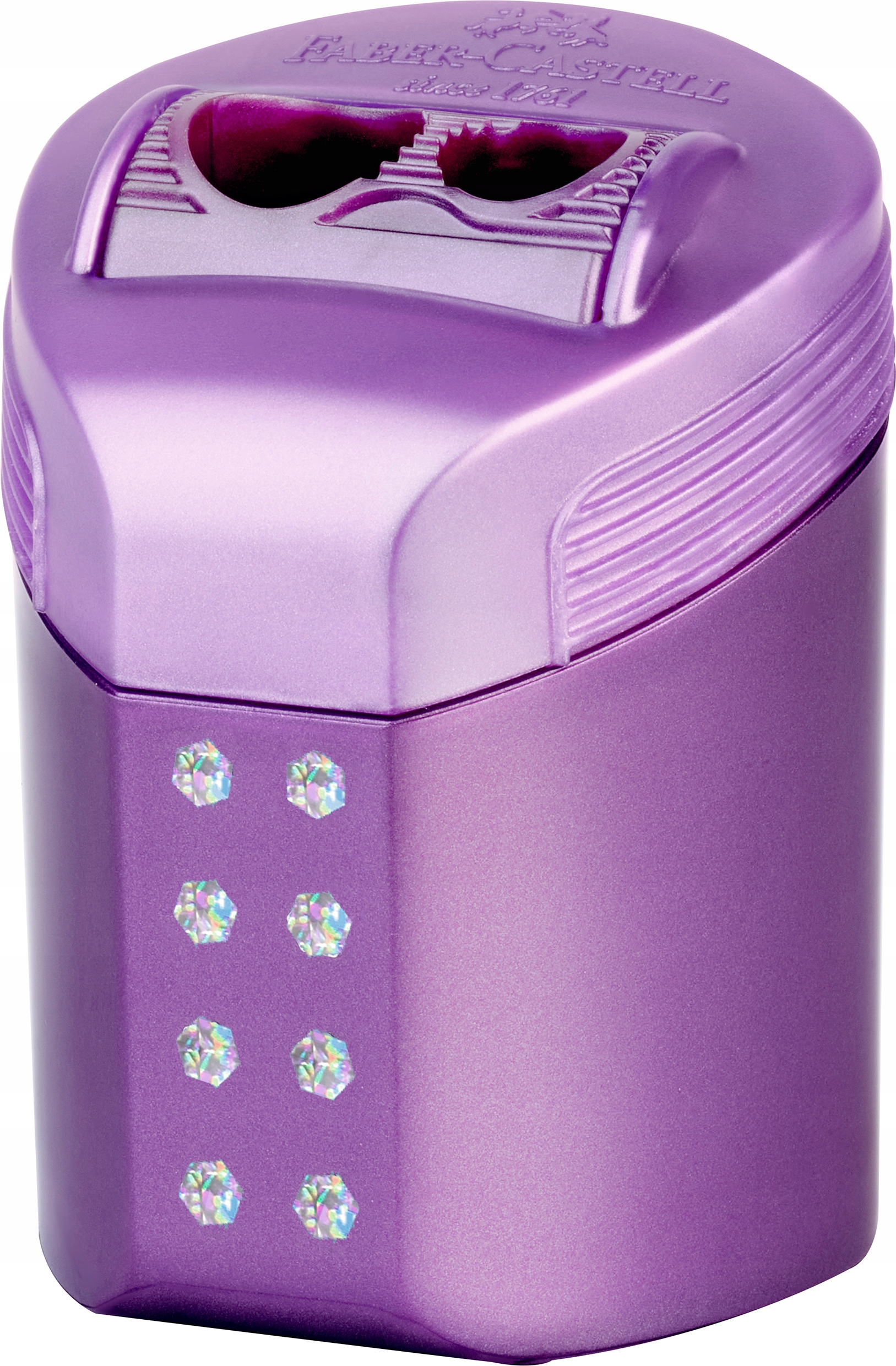 FABER-CASTELL Temperówka pojemnik RollOn Sparkle Marka Faber-Castell