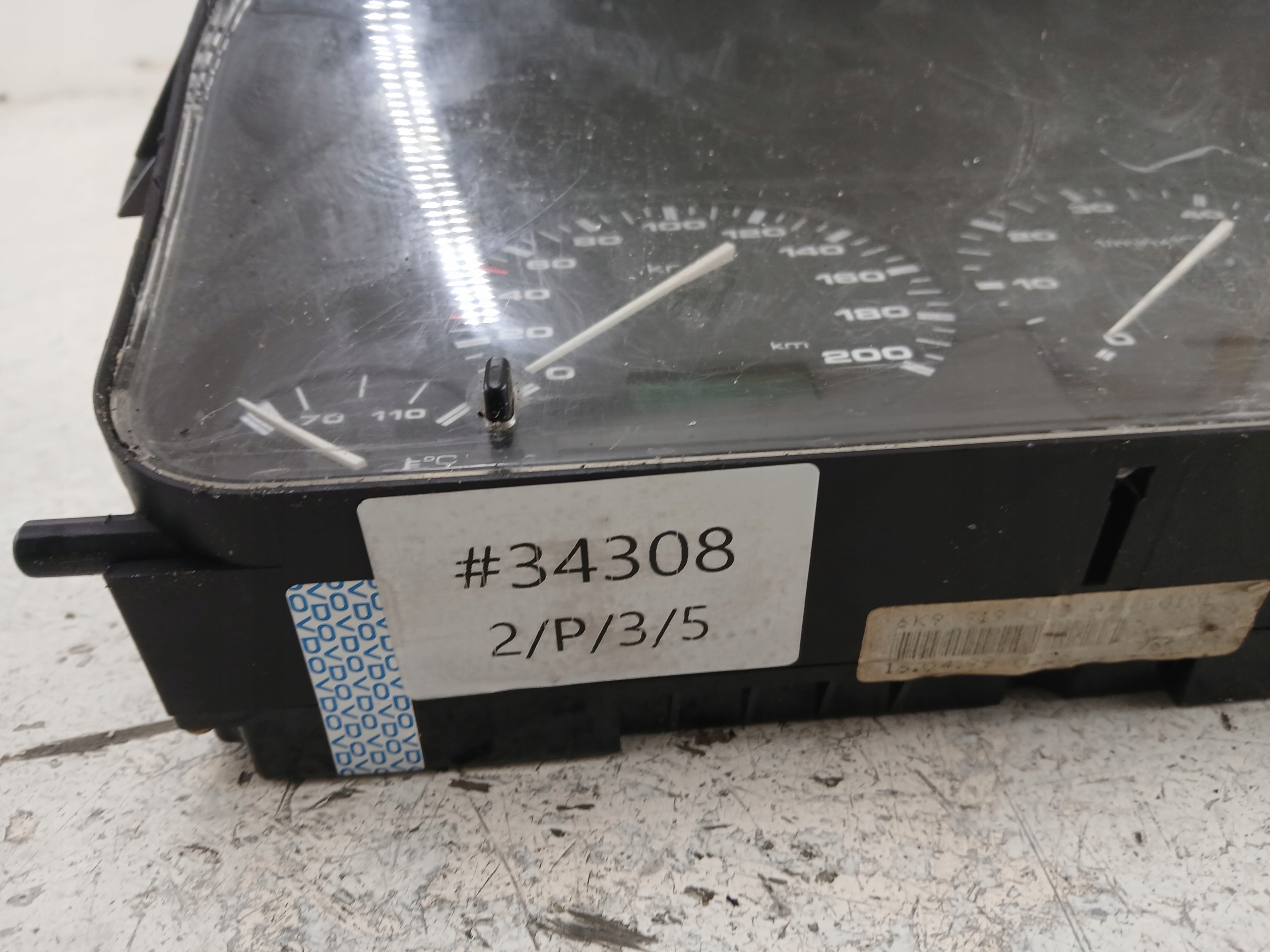VW POLO 6N 1.4 dials dials 6K9919033AH