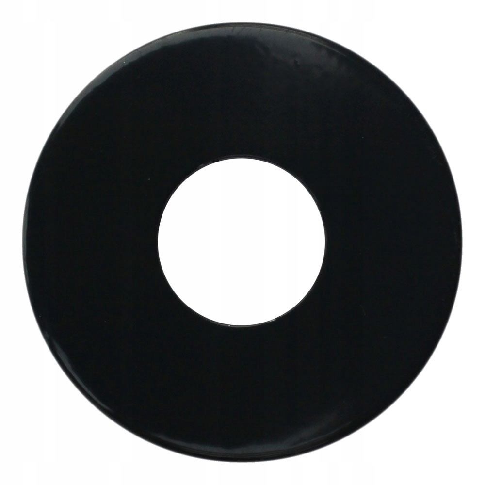 Rozeta maskująca pojedyncza - grafit błyszczący