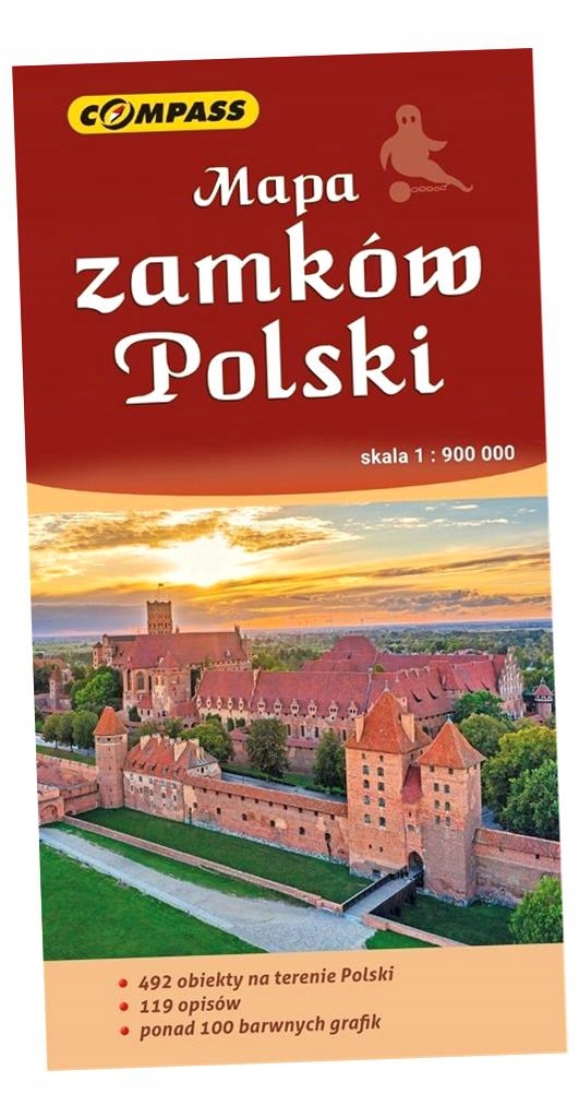 MAPA ZAMKÓW POLSKI PRACA ZBIOROWA