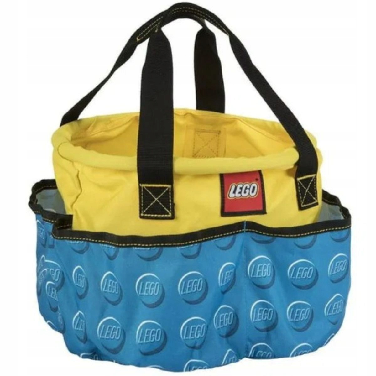 Lego Taška Látkový Kelímek Zásobník Na Stavebnice Velký Modrý