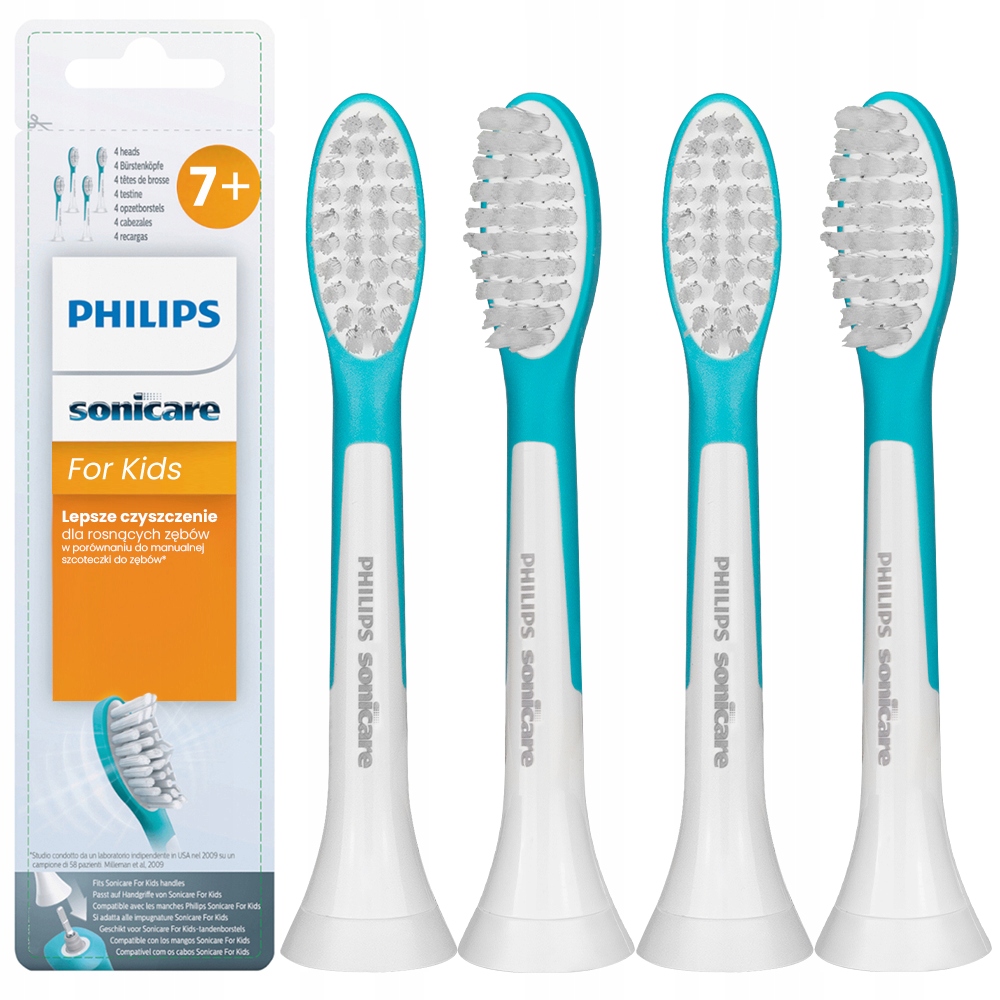 

4x Końcówka Philips Sonicare HX6044/33 Kids 7+