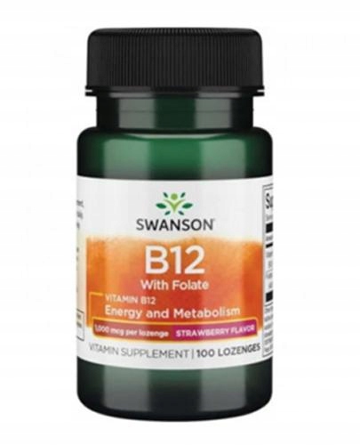 

Swanson Witamina B12 1000mg 100 tabl. do ssania