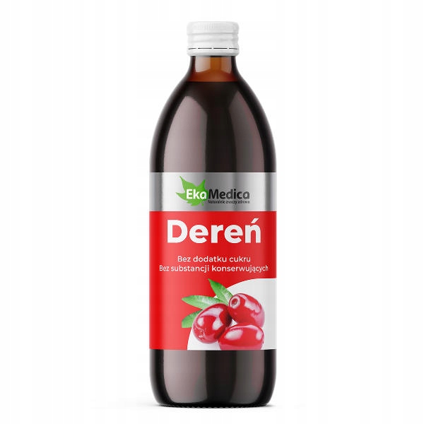 Sok z derenia 100% bez cukru 500ml EkaMedica