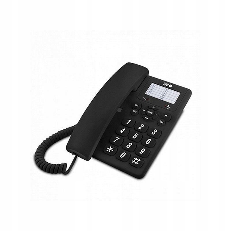 N699 Telefon stacjonarny Spc 3602 RJ11 Dect Czarny