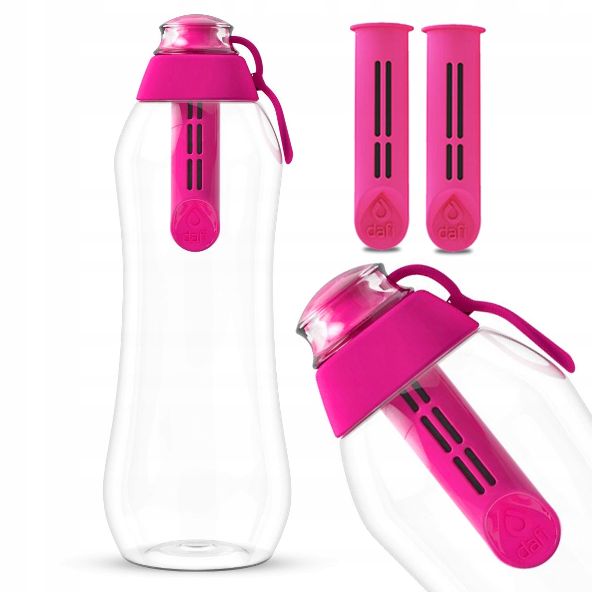 

Butelka Filtrująca Wody Dafi 0,7 2 Filtry Wkłady