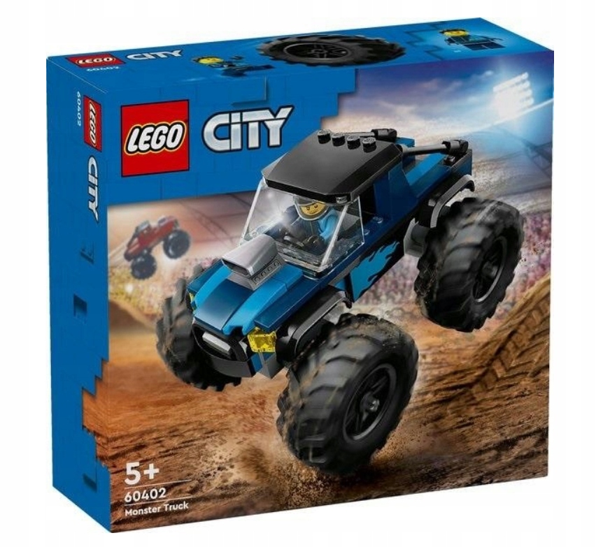 Lego City 60402 Niebieski monster truck