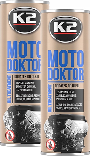 

K2 Moto Doktor Uszczelnia Silnik Redukuje Dym 2SZT