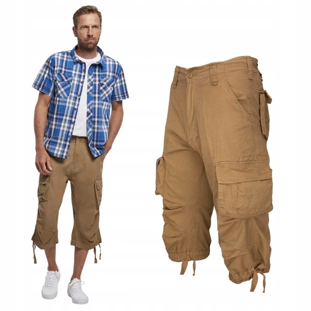 Kraťasy 3/4 krátké Brandit Urban Legend béžové 3XL [3XL]