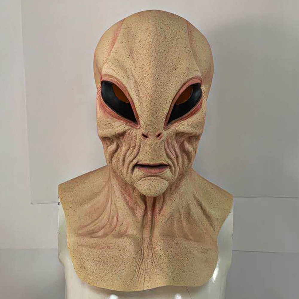 MASKA KOSMITY PRZEBRANIE LATEKSOWA ALIEN HALLOWEEN Model Maska Kosmity