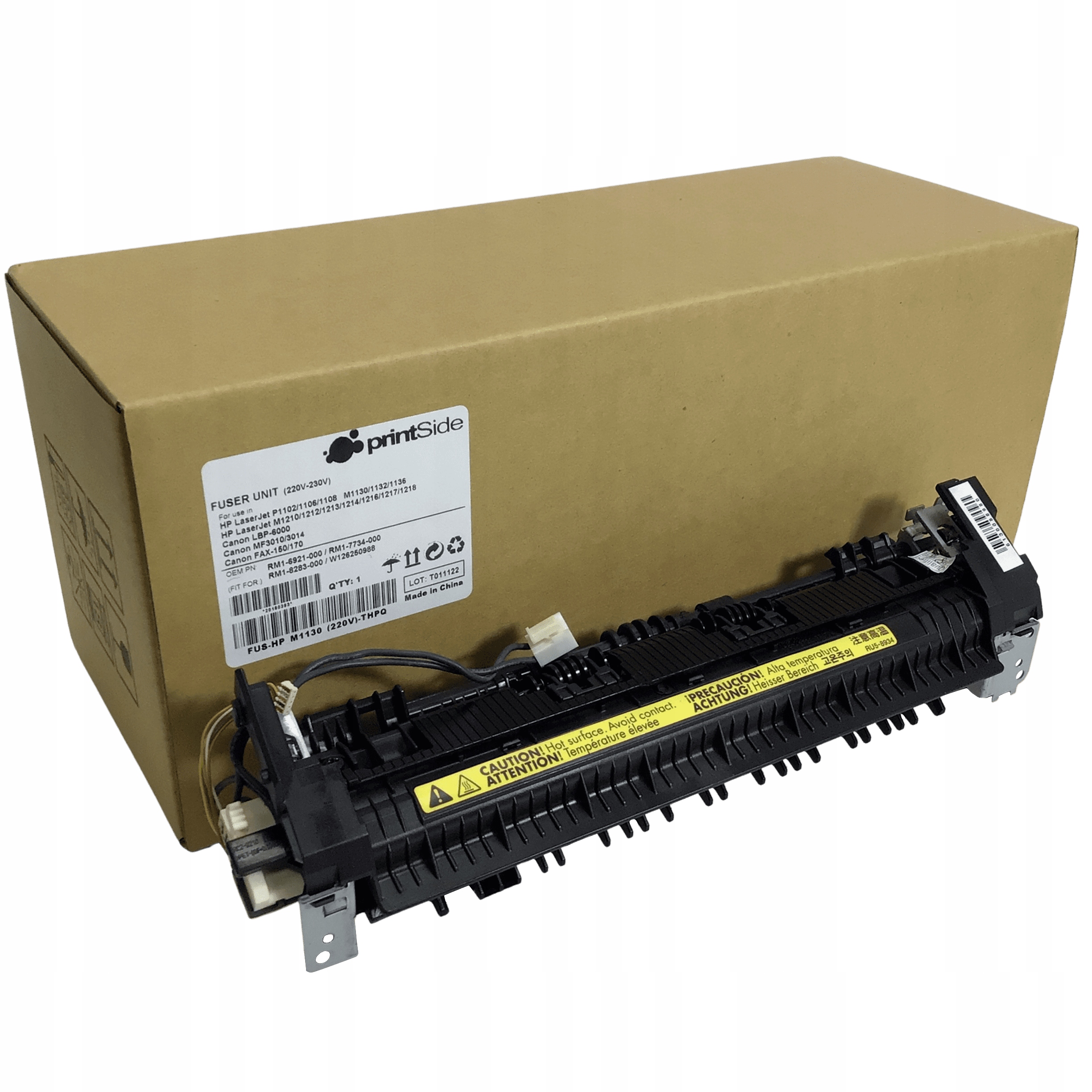 Fuser pre Hp P1102 P1108 M1132 M1136 M1212 M1217 Canon LBP-6000 MF3010 220V