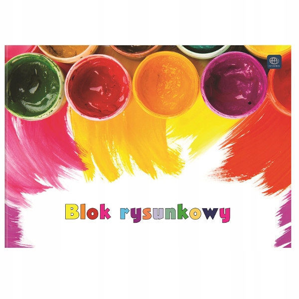 

Blok Rysunkowy A4/80g Biały 20 Kartek Interdruk