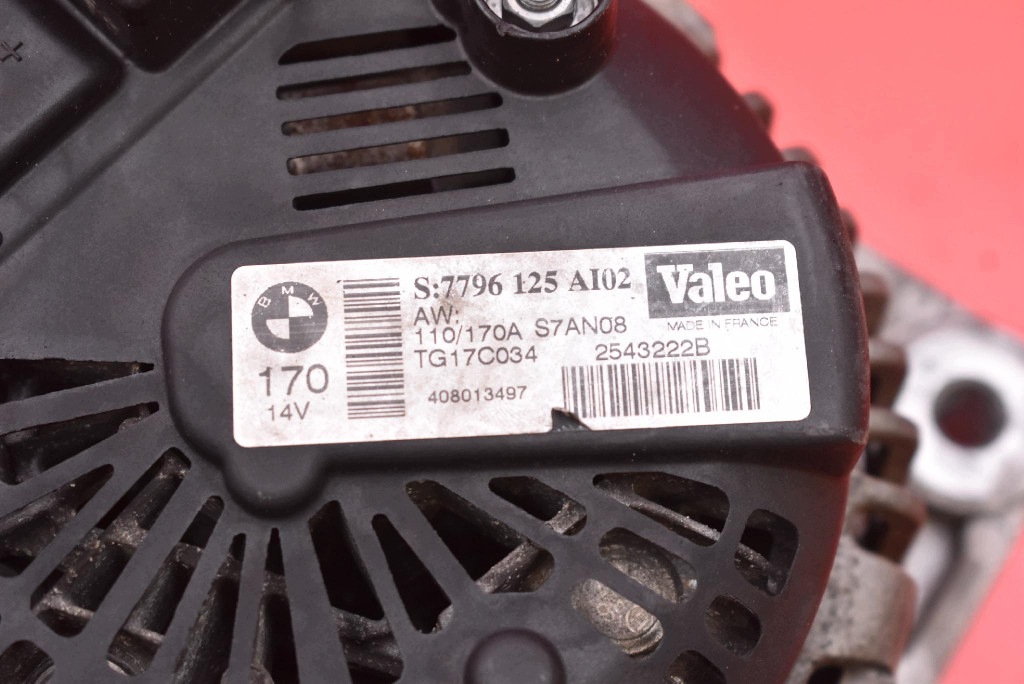 alternator test 7796125 BMW X5 E70 3.0 D 235 KM 06-10