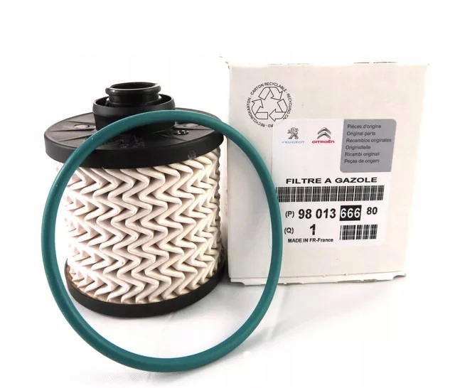 ТОПЛИВНЫЙ ФИЛЬТР CITROEN, PEUGEOT ORGINAL 9801366680