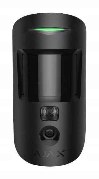 Ajax MotionCam Jeweller bezdrôtový snímač pohybu čierny 38191.23.BL1