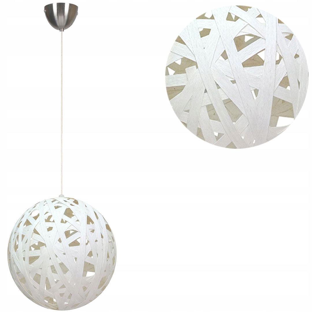 Moderní stropní závěsná lampa Abažur Kula