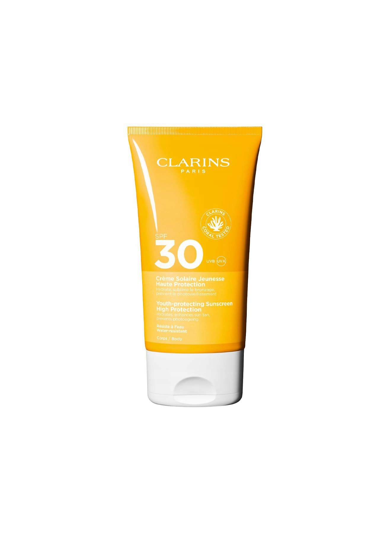 Clarins Opalovací krém na tělo Spf 30 (sun Body Cream) 150 ml