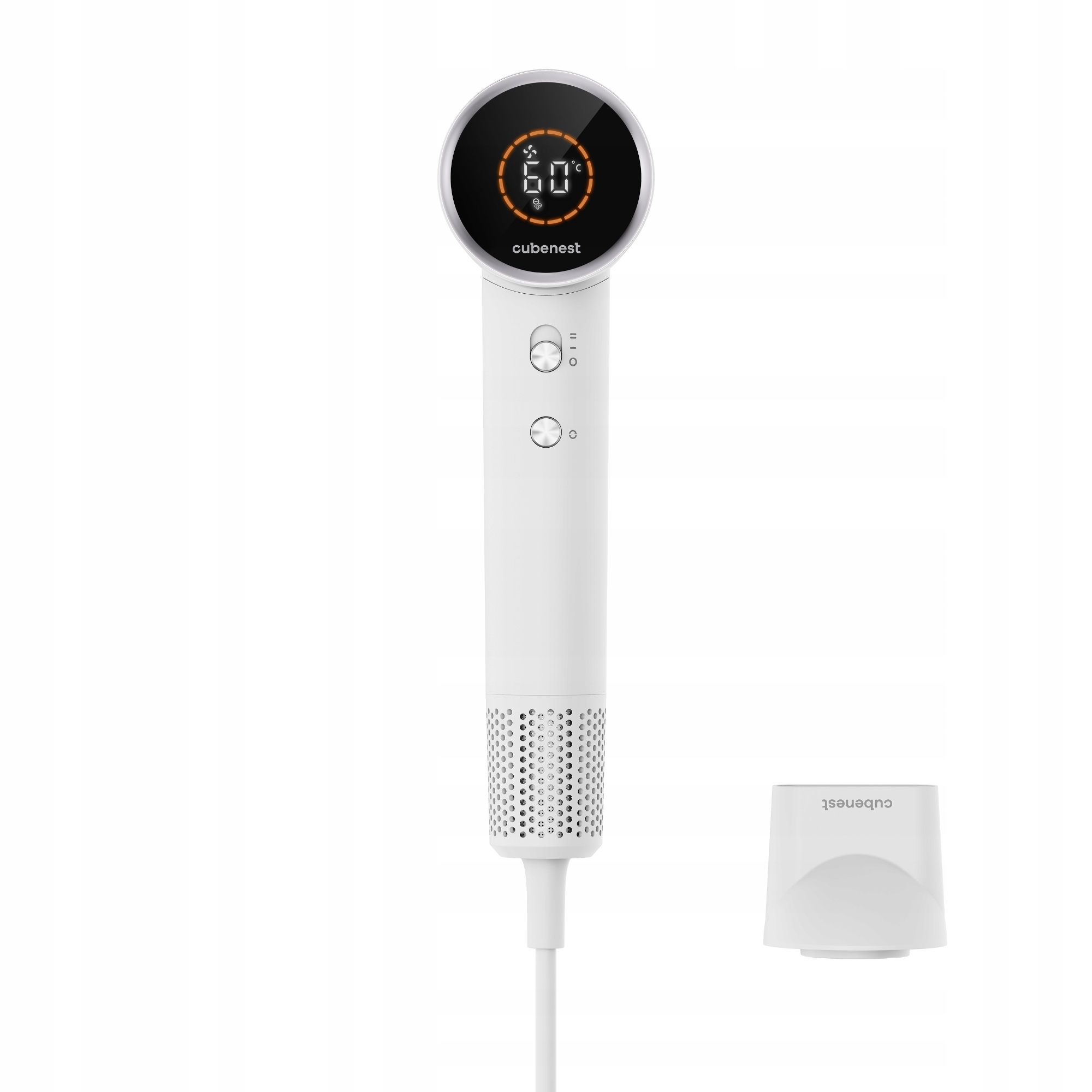 Cubenest Fén na vlasy SwiftDry SDHD01 biely