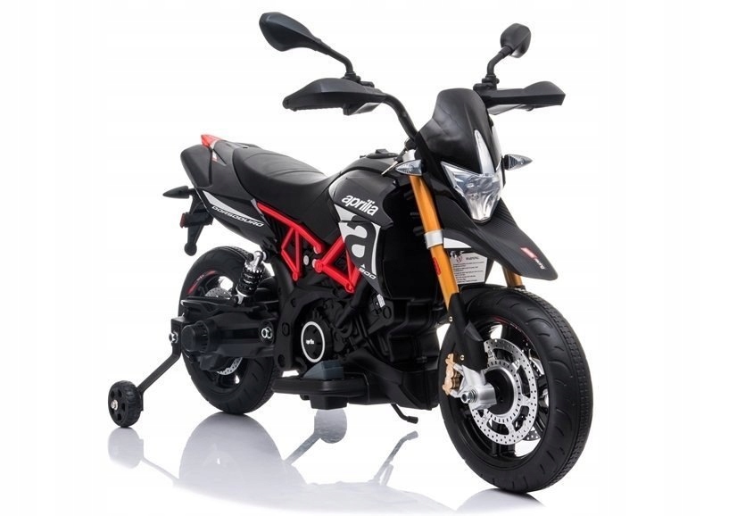 Pojazd na Akumulator Aprilia A007 Czarny Lean Cars