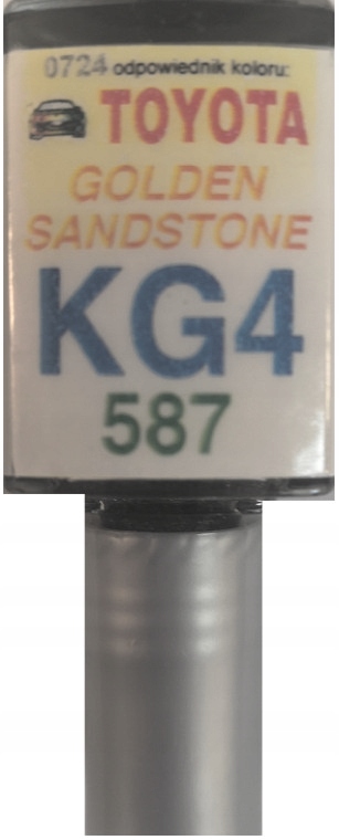 Toyota KG4 587 Golden Sandstone Lakier Samochodowy Zaprawka Do Rys 10ML Ara