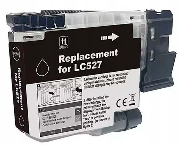 Tusz do Brother LC-527XL LC527XL Bk 61.5ml MFC-J4350DW MFC-J4550DW