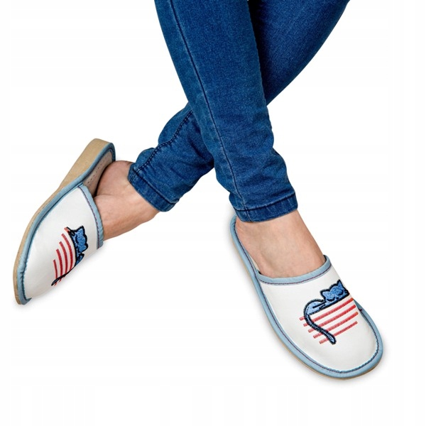 

Polskie Kapcie Damskie Skóra Jakość 100%