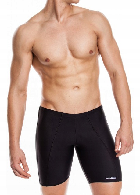 SPODENKI PŁYWACKIE JAMMER - AQUASPEED LONG roz. XL - k06 czerwony Rozmiar XL