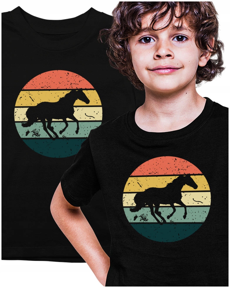 

Koń Koszulka Konie Vintage Horse Stajnia 146
