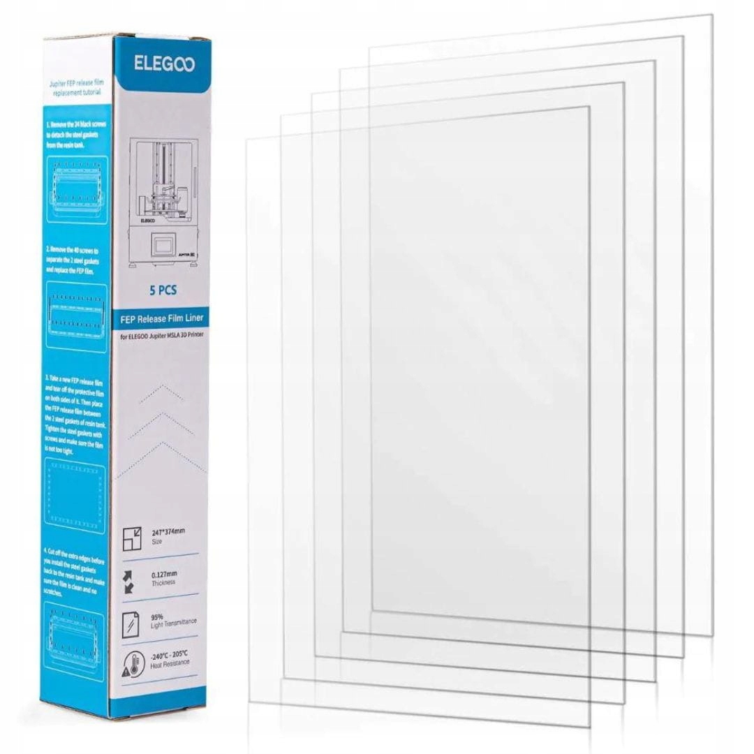 Folia Fep Elegoo Jupiter 374x247 mm 5 szt